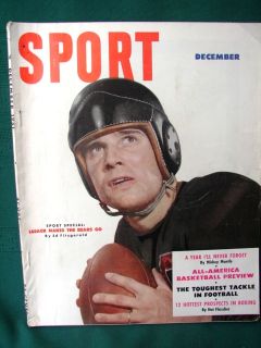 Sport 1951 Chicago Bears Johnny Lujack Mickey Mantle Gordie Howe More
