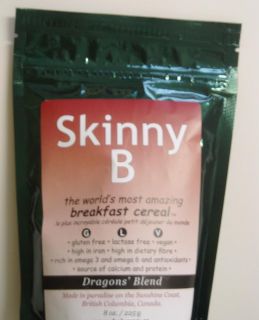 Skinny B Amazing Cereal Dragons Blend Canada Lot of 2