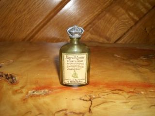 Vintage Royall Lyme Toilet Lotion 3 8 oz Bottle Empty