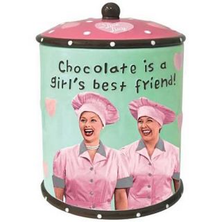 Love Lucy Chocolate Factory Cookie Jar New Store Stock 2012 Mint in
