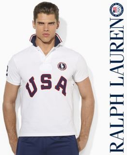 Polo Ralph Lauren Shirt, Polo Ralph Lauren Team USA Olympic Mesh