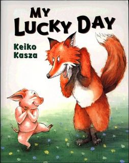 My Lucky Day by Keiko Kasza Hardcover Book Ages 4 8
