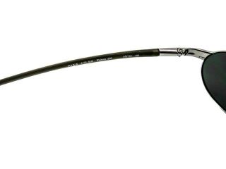 New Authentic Nike Sunglasses 4103 Chrome Black Matte Flexon Temples w