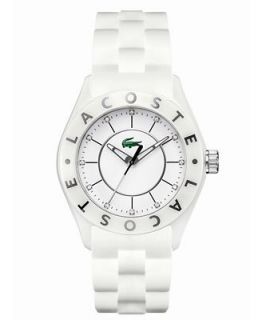 Lacoste Watch, Womenss White Silicone Strap 38mm 2000672