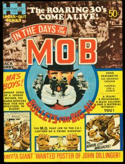 In The Days of The Mob 1 1971 Kirby Crime Dillinger FN