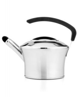 BergHOFF Tea Kettle, 11 Cup Harmony Whistling Stainless Steel