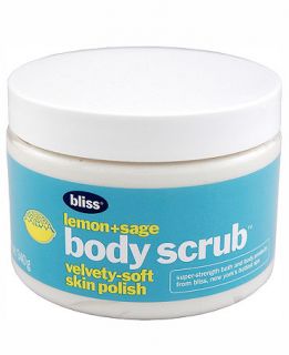 Lemon + Sage Body Scrub 12 oz   Bliss   Beauty