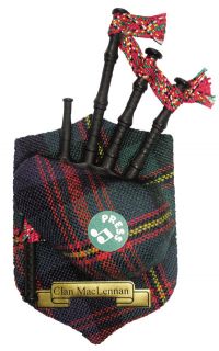 Gift Scotland Tartan Musical Clan Magnet Bagpipes MacLennan