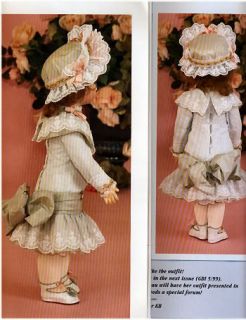 Gildebrief 4/1999 Dollmaking Antique Dress Patterns Jumeau, Hildas