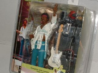 Jimi Hendrix Woodstock Aug 18 1969 McFarlane Music Legend Figurine