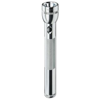 Maglite ST3D106 LED 3 D Cell Silver Flashlight