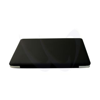 Rubberized Macbook Pro Hard Case Cover 13 inch + Keyboard Skin   Black