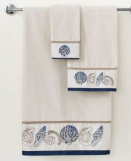 Avanti Bath Towels, Hampton Shells 16 x 30 Hand Towel
