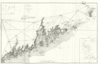 Maine Coastal Survey Uscgs Portland Inset Portland Harbor 1881 Map