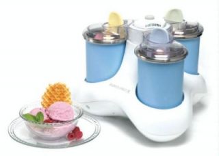 Bravetti Euro Pro Triple Scoop Ice Cream Maker New Item