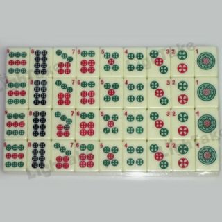 New Portable Travel Home Mini Mahjong Complete Set Ivory China Chinese