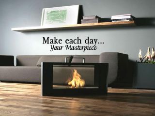 Make Each Day Your Masterpiece Home Wall Decal 36