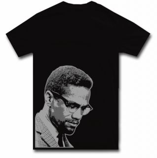 Malcolm x T Shirt Martin Luther King Jr s M L XL 2XL