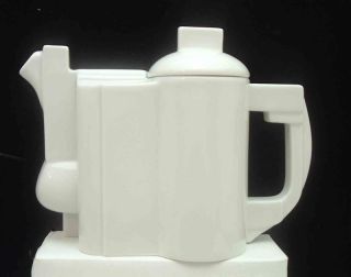 Malevich Constructivist Suprematist Teapot by Lomonosov