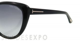 New Tom Ford Sunglasses TF 230 Black 01b Malin Authentic