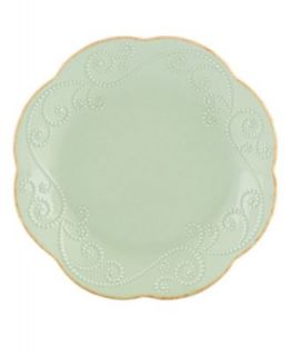 Lenox Dinnerware, Set of 4 French Perle Ice Blue Assorted Plates