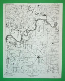 Marshall Missouri 1887 Topo Map