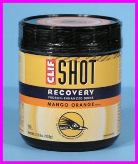 Clif Shot Recovery Protein Drink Mix Mango Orange