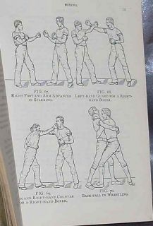 Hand Book of Manly Sports by George A Benedict (Bennedict on the front