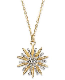 Giani Bernini 24k Gold Over Sterling Silver Necklace, Cubic Zirconia