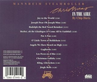 Mannheim Steamroller Christmas in The Aire by Chip Davis CD