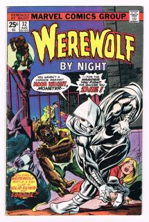 Werewolf by Night # 32 First appearance Moon Knight   hot super scarce