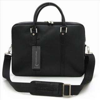New Martincocks Business Case Briefcase Tote Bag Black Brown