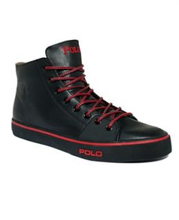 Polo Ralph Lauren Shoes, Cantor Leather High Top Shoes