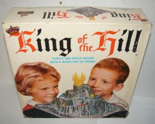 Vintage Schaper King of The Hill Game 1960s Woodward Lothrop