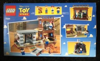 LEGO 7594 Disney Toy Story Woodys Roundup Lego Building Set RARE HTF