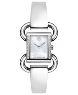 Movado Watch, Womens Swiss Concerto Diamond (1/3 ct. t.w.) Stainless