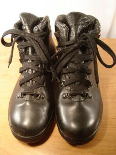 1990s Vintage Sanmarco Gore Tex Leather Hiking Boots Womens 9 5 M