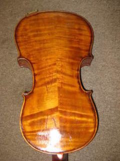 Very Old Antique Italian Violin 4 4 Marengo Romanus Rinaldi