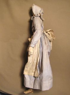 Antique Cloth Prairie Woman Doll From Mary Margaret McBride Collection