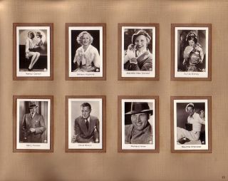 Marlene Dietrich Greta Garbo Buster Keaton Joan Crawford Album w 240