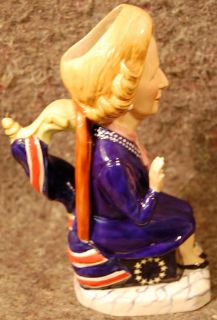 KEVIN FRANCIS Ceramic MARGARET THATCHER PM Toby Character Jug #684 of