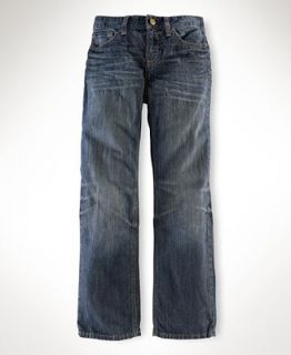 Ralph Lauren Kids Pants, Little Boys Slim Fit Denim Jeans