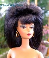 Wig Barbie Size Dolls Size 4 Margo Wig Black