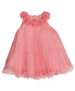 Bonnie Baby Dress, Baby Girls Matte Satin Flower Girl Dress   Kids