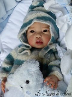 Asian Baby Boy Doll Prototype Kai Jannie de Lange LDC Soft Line
