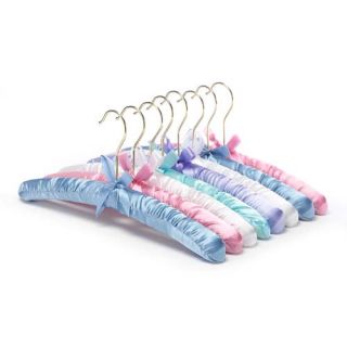 Whitmor Set of 8 Pastel Blouse Hangers