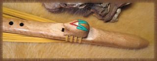 Native American Flutes Birds Eye Maple Native American Flute GM