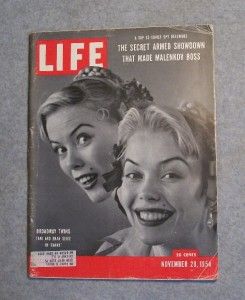 Life ~ Marilyn Monroe Cover, Story & Photos November 29, 1954