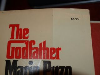Mario Puzo Signed First Edition Printing The Godfather