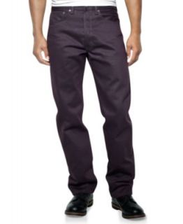 Levis Jeans, 501 Original Shrink to Fit, New Brown Rigid   Mens Jeans